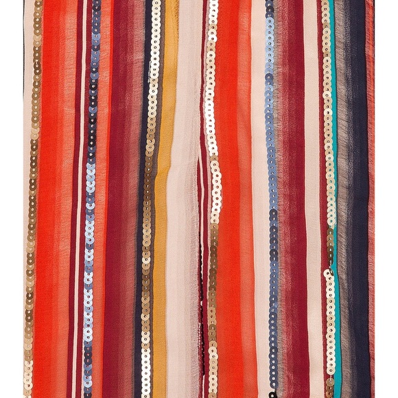 REVOLVE Rafaela Midi Dress in Red Multi Stripe - Picture 4 of 5